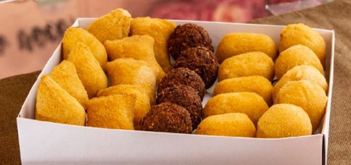 imagem do produto: 25 salgados fritos