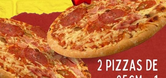 imagem do produto: 2 Pizzas 35Cm + Refrigerante 1,5L 