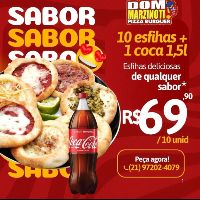 imagem10 Esfihas + 1 Coca 1,5L
