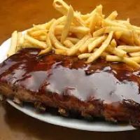 imagemCostelinha no barbecue