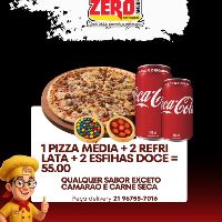 imagem1 PIZZA MEDIA+2 REFRI LATA+2 ESFIHAS DOCE