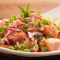 imagem do produto: Ceviche salmão - 200g