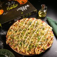 imagemPizzas Salgadas Médias 30 cm e Grandes 35 cm.