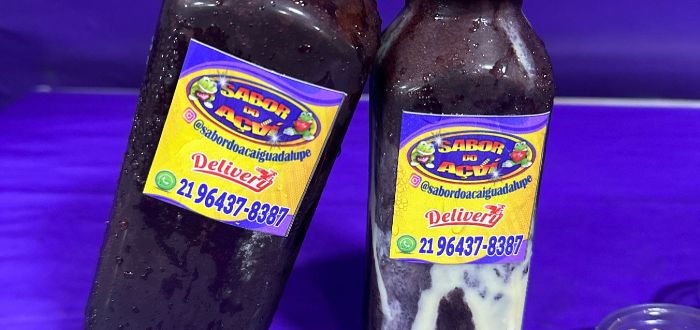 imagem do produto: Garrafinha de Açaí ARTESANAL 300ML