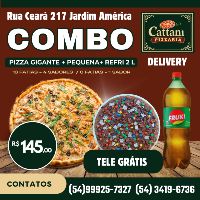 imagemCOMBO Gigante + Pequena+ Refrigerante 2L