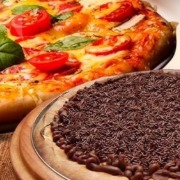 imagemPizza GG + Pizza P Brigadeiro