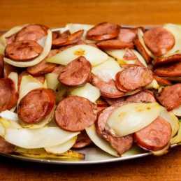 imagemLinguiça Calabresa Acebolada	