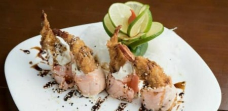 imagem do produto: Sushi EbiRover flambado - (4) Peças