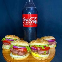 imagemPROMOÇÃO DE SÁBADO - 4 X CALABRESA + 1 COCA 1,5L