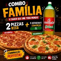 imagem2 Pizzas de 30 cm + Convenção 2L
