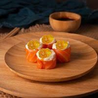 imagemSushi Salmão Geléia damasco(6 unid)  