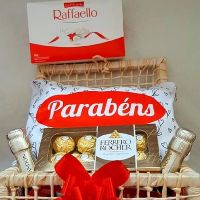 imagem do produto: Cesta Romântica - Parabéns