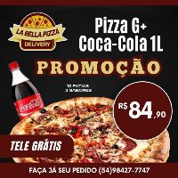 imagemPizza Grande+ coca 1L