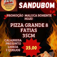 imagemPIZZA  GRANDE  8  FATIAS  35 CM  