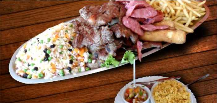 imagem do produto: Mistão completo ( 2 pessoas ) (obs) Sendo que as (Carnes) desse prato servem ate 4 pessoas