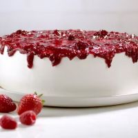 imagem do produto: Bolo de Festa de Leite e Frutas Vermelhas