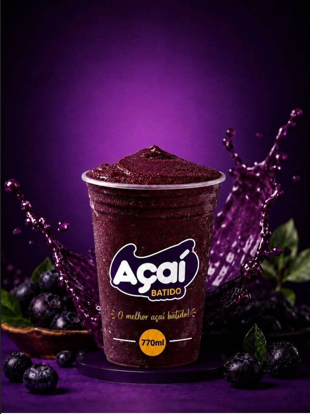 imagemAçaí Batido Copo 750ml