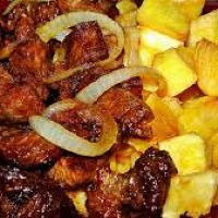 imagemAipim com Carne de Sol 