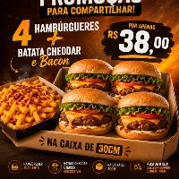 imagem4 Burgers + Batata Cheddar e Bacon