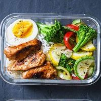 imagemMARMITA FIT - Filé de Frango Grelhado e Ovo Cozido