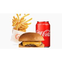 imagemCombo CheeseToito + Batata Frita + Refrigerante Lata