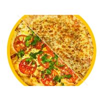imagemPizza 40cm 1/2 Mussarela 1/2 Marguerita