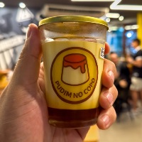 imagemPudim no copo americano