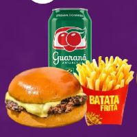 imagem do produto: Combo Smash Burguer + Refrigerante Lata + Fritas