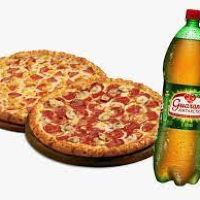 imagemPromoção Pizza 40cm + Pizza 35cm + Rfri 