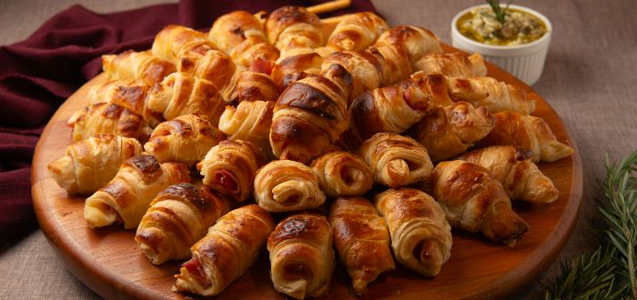 imagem do produto: Tábua Mini Croissant de Peito de Peru 