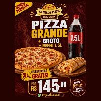 imagemPizza Grande + Broto +  refri 1,5l