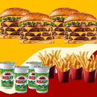 imagemCombo Master 4 Triplo-X  + 4 Guaracamp + 4 Batatas 