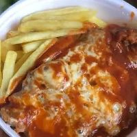 imagemBife à Parmegiana c/ Fritas