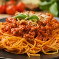 imagemEspaguete à bolonhesa