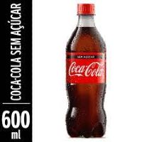 imagemCOCA COLA 600ML ZERO PET
