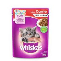 imagemWHISKAS CARNE FILHOTES MOL SALSA SCH 85G