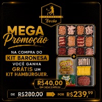 imagemKIT BARONESA (GRÁTIS UM KIT HAMBÚRGUER) 🍔 