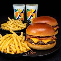 imagem2 x Bacon + 2 Batatas P + 2 Guaramor R$ 60,90