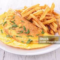 imagemOmelete, Arroz, Feijão, FRITAS Serve Bem 1 Pessoa