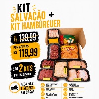 imagemKIT SALVAÇÃO + KIT HAMBÚRGUER