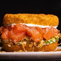 imagemHamburguer de Salmão