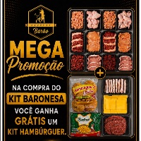 imagemKIT BARONESA (GRÁTIS UM KIT HAMBÚRGUER) 🍔 