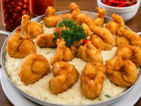 imagemCamarão À Milanesa