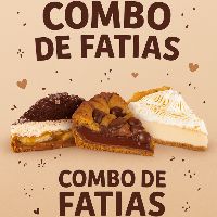 imagemCombo 3 Fatia de torta