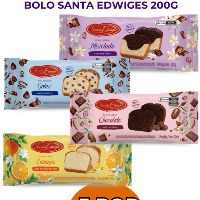 imagemBOLOS SANTA EDWIGES 200G - KIT C/ 3 UNIDADES