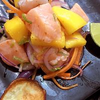 imagemCeviche salmão - 200g