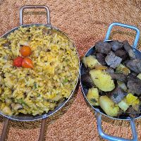 imagemPF. BAIÃO DE DOIS C/ CARNE DE SOL