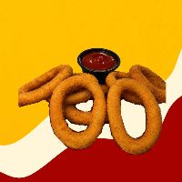 imagem do produto: 7 aneis de cebola com molho