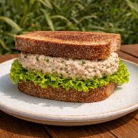 imagemNovidade! Sanduiche de Pasta de Atum com Cream Cheese 