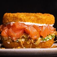 imagemHamburguer de Salmão
